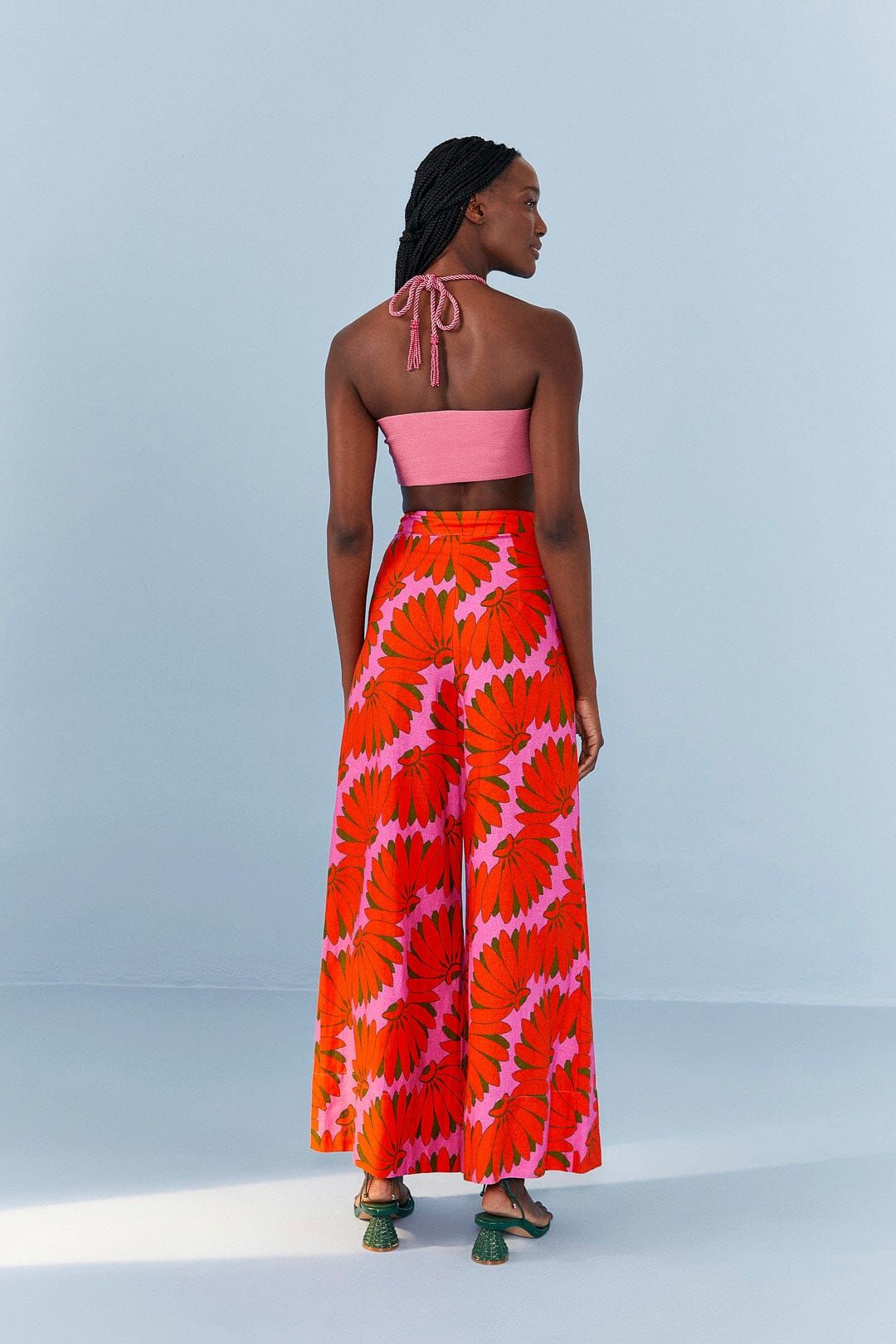 Pink Copacabana Pants sold by FARM Rio product image thumbnail 4