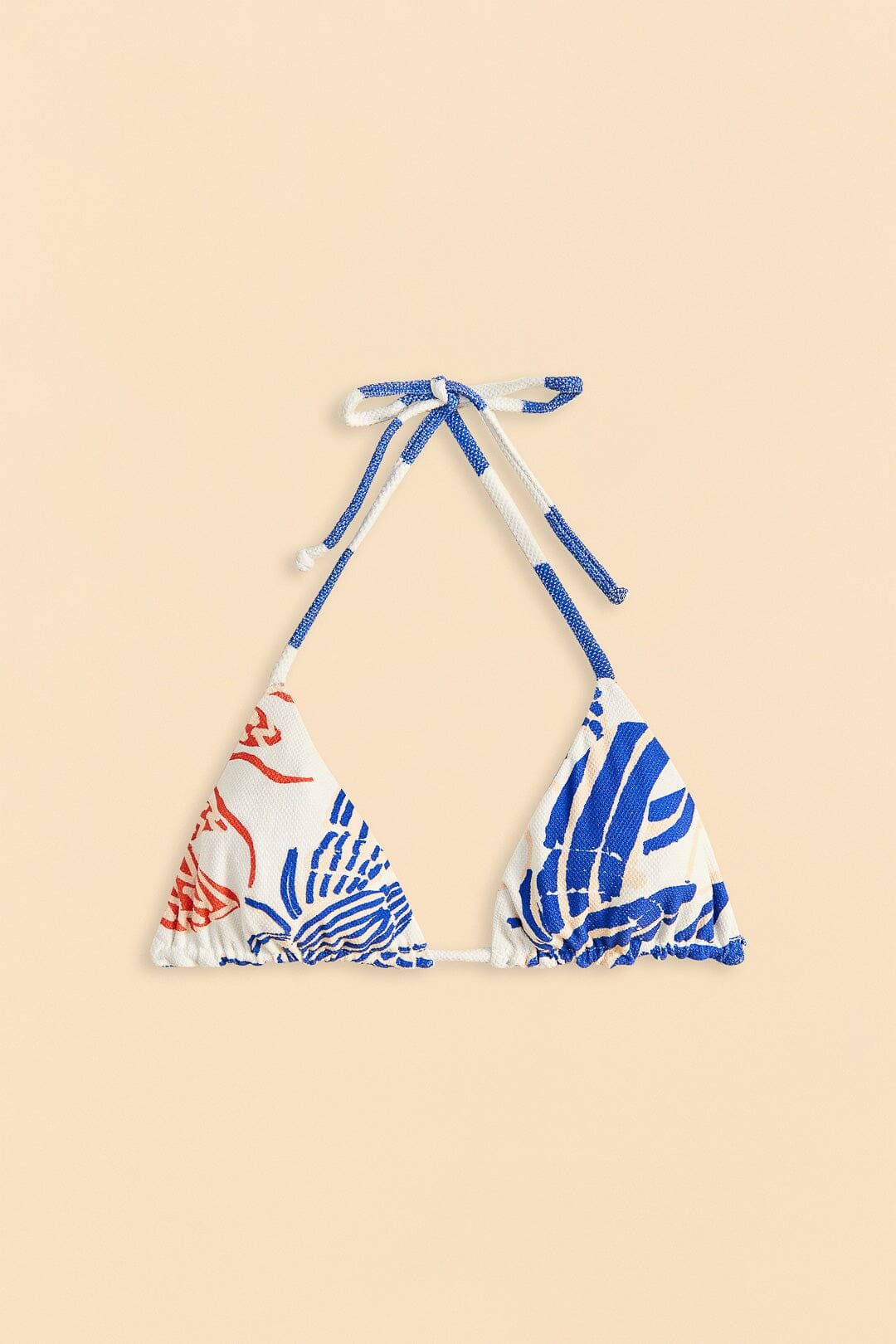 Mixed Lobster Tie Side Bikini Top Double sold by FARM Rio product image thumbnail 6