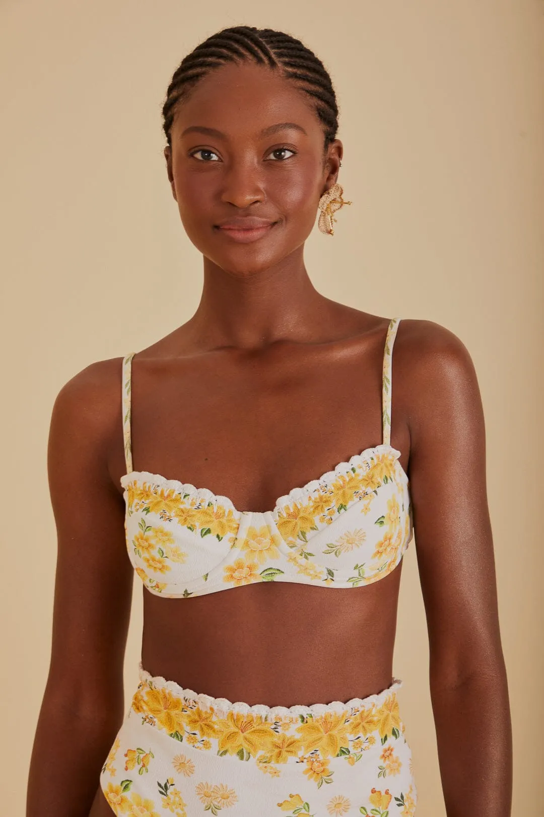 Azaleia Underwire Bikini Top sold by FARM Rio
