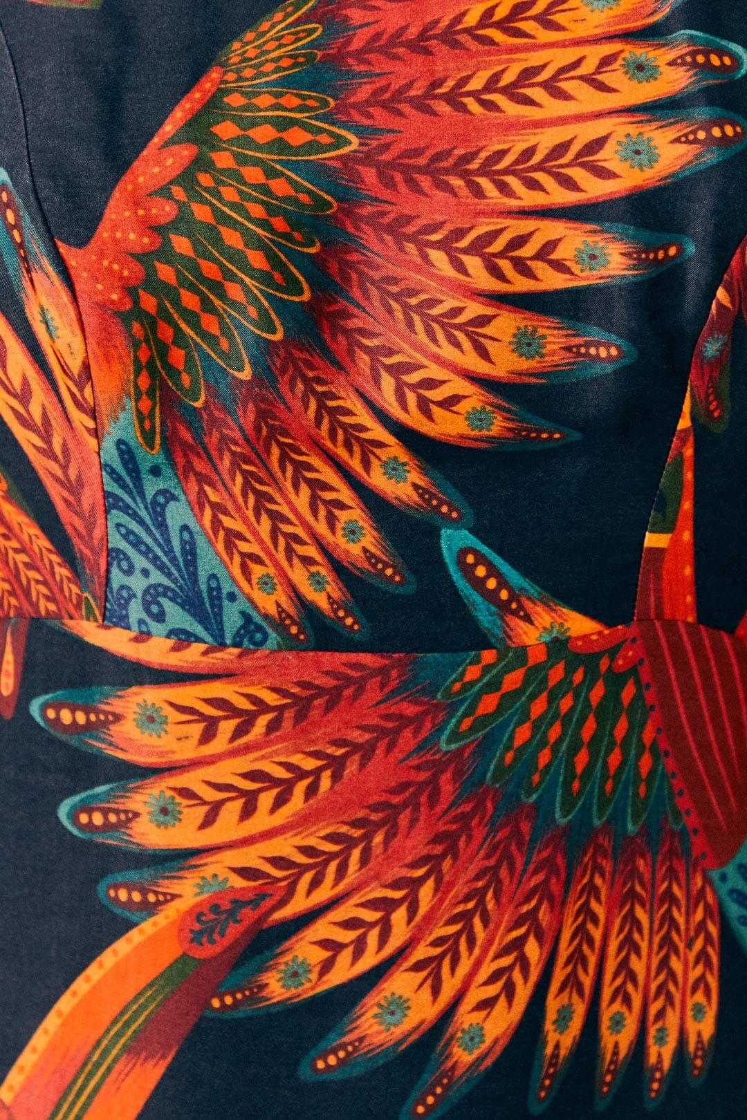 Arabesque Toucans Midi Dress sold by FARM Rio product image thumbnail 5