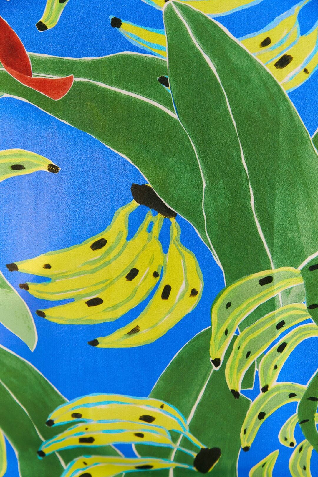 Blue Banana Leaves Sleeveless Maxi Dress sold by FARM Rio product image thumbnail 5