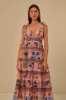 Pink Seashell Tapestry Midi Dress sold by FARM Rio
