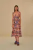 Pink Seashell Tapestry Midi Dress sold by FARM Rio