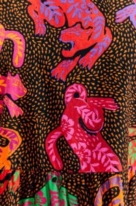 Wild Leopards Black Mini Dress sold by FARM Rio