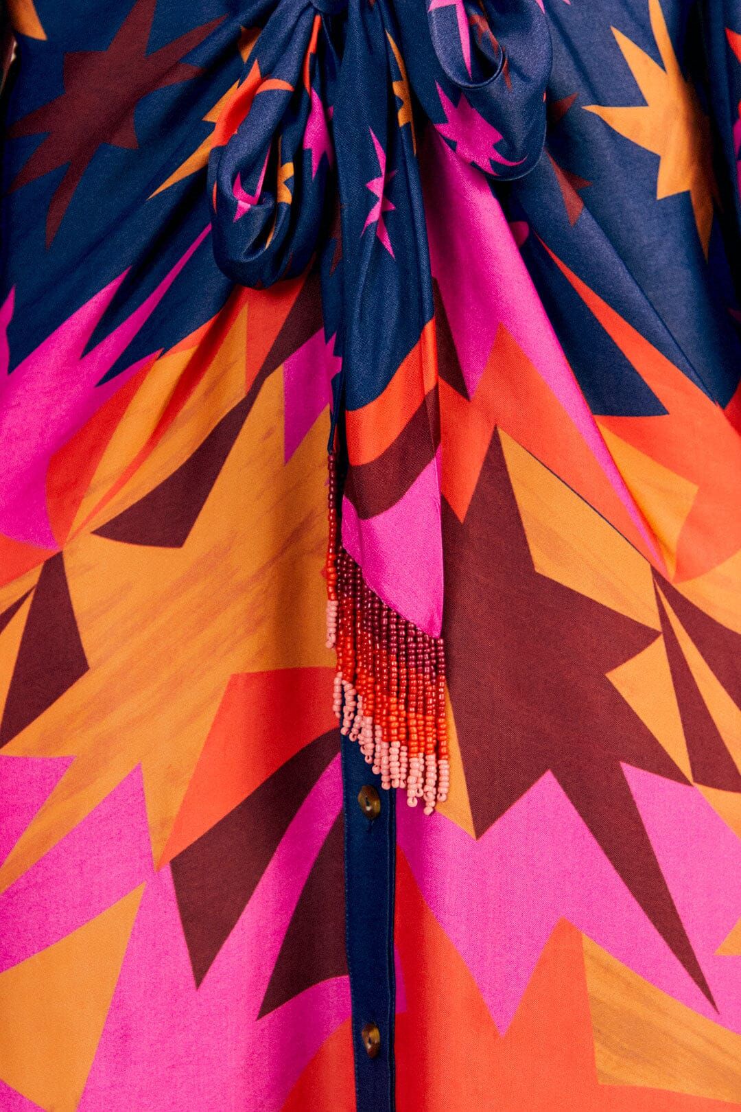 Graphic Scarves Lenzing™ Ecovero™ Viscose Midi Dress sold by FARM Rio product image thumbnail 5