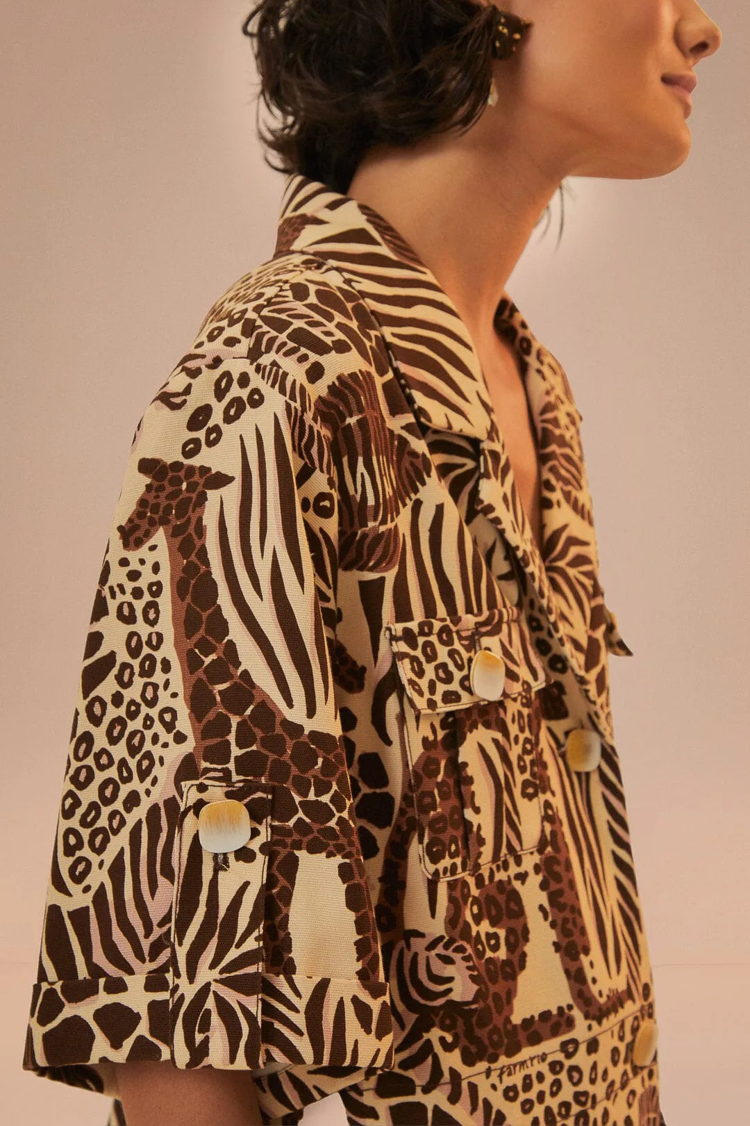 Sand Safari Shirt sold by FARM Rio product image thumbnail 2