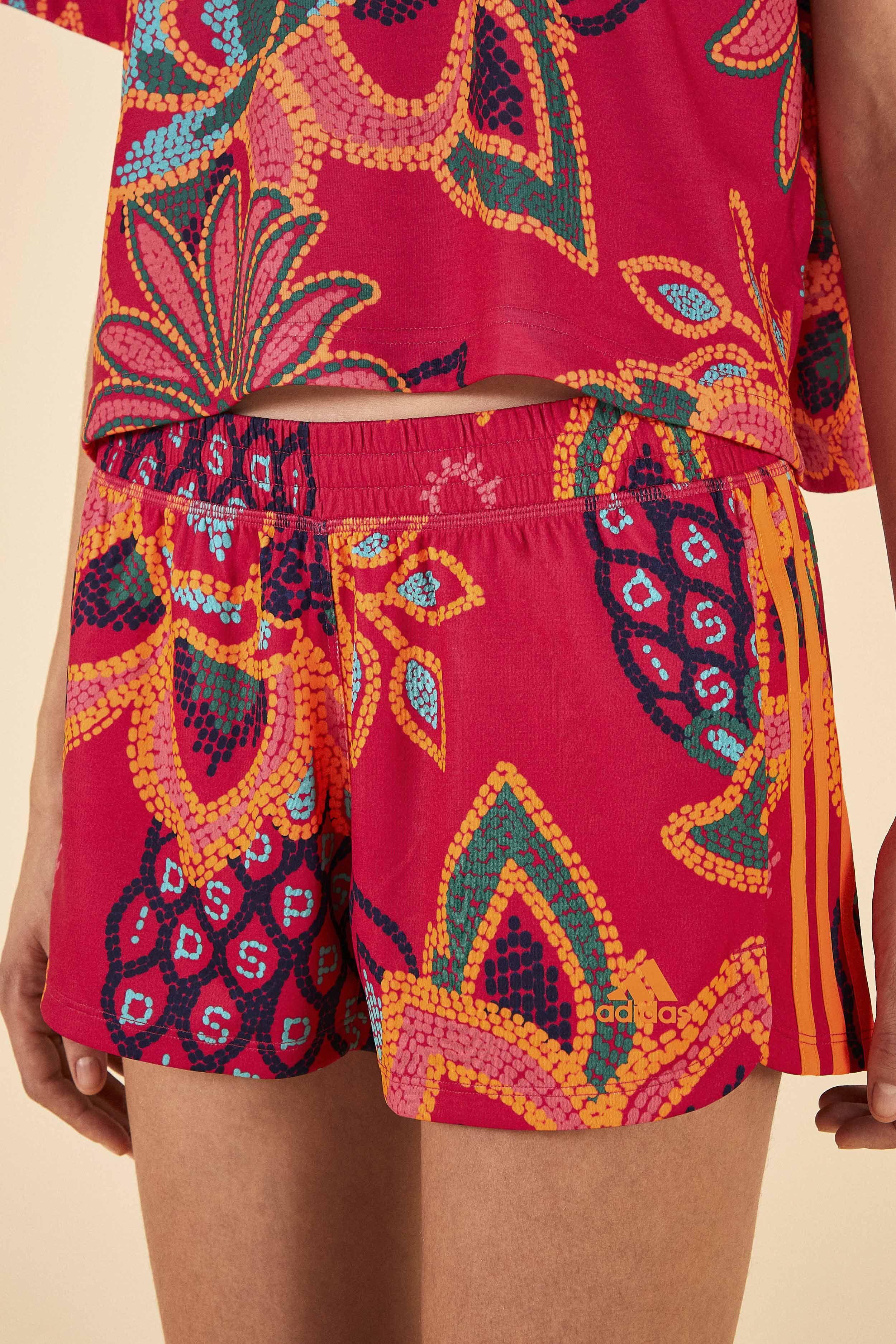 ADIDAS FARM Pacer Shorts Vivid Berry sold by FARM Rio product image thumbnail 4