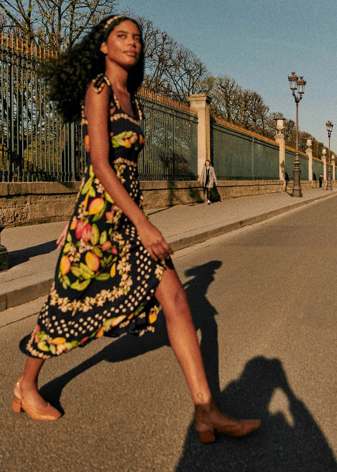 Cocoa Paradise Black Dorotha Midi Dress sold by FARM Rio product image thumbnail 3