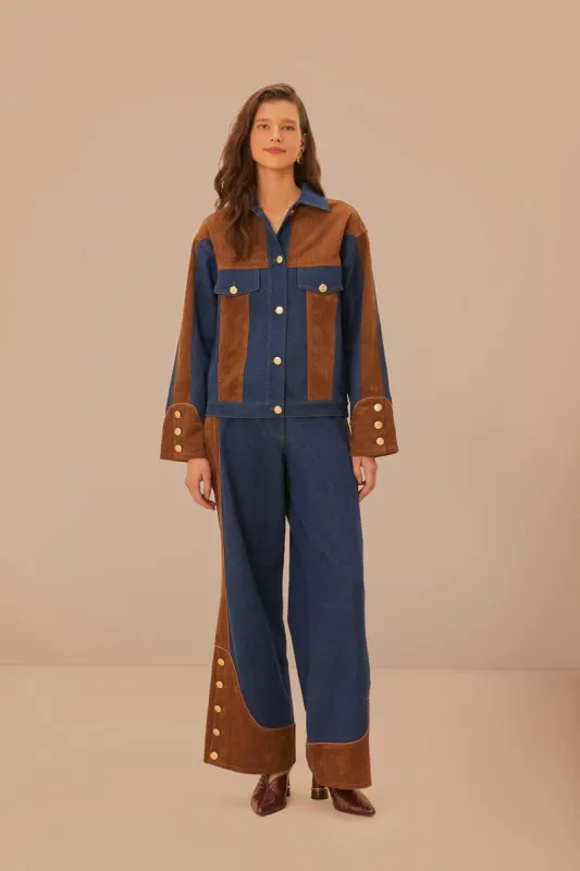 Western Denim Jacket sold by FARM Rio