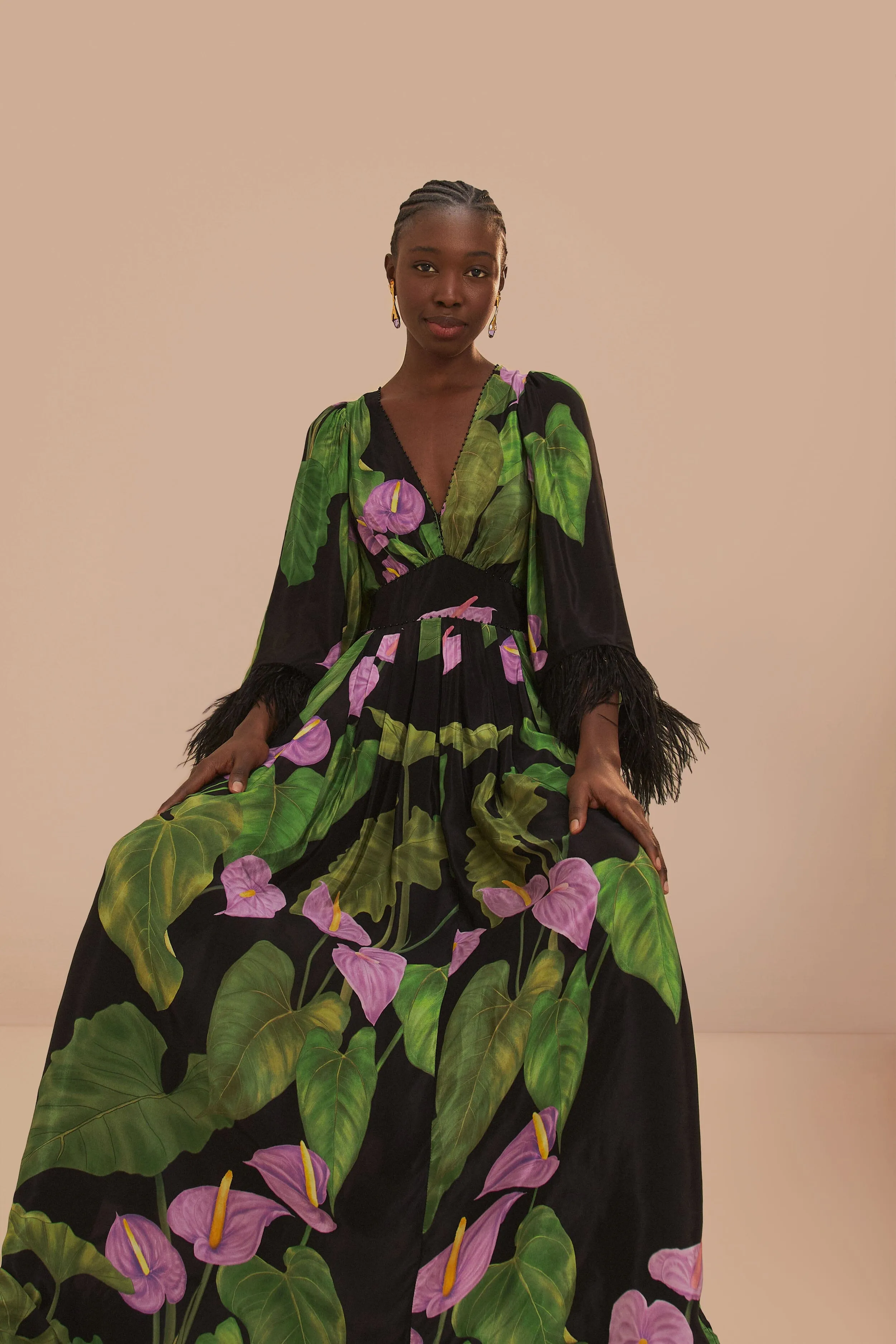 CAVORI Anthurium Skirt カラー:ブラック MonsteraX Auctions | Anthurium dressleri rg x carlablackiae