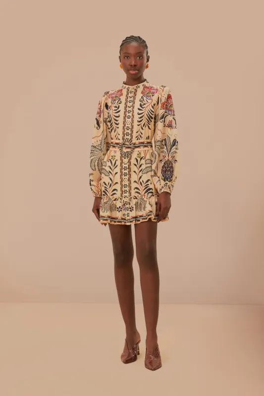 Classic Nature Sand Mini Dress sold by FARM Rio