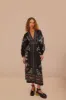 Blossom Tapestry Black Midi Dress sold by FARM Rio