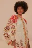Off-White Ainika Flowers Maxi Dress sold by FARM Rio