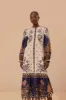 Off-White Ainika Maxi Floral Long Sleeve Midi Dres sold by FARM Rio