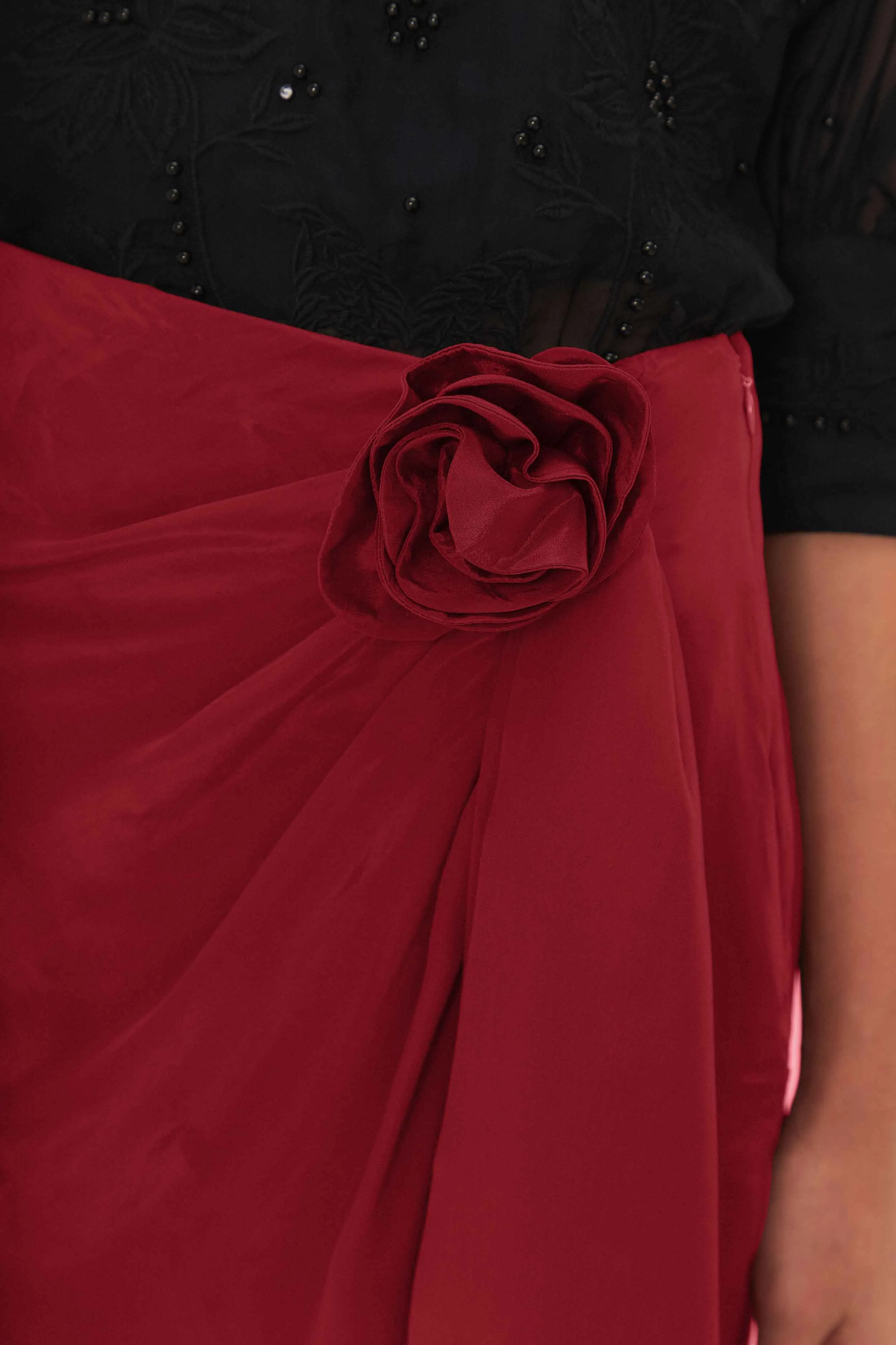 Red Midi Skirt sold by FARM Rio product image thumbnail 5