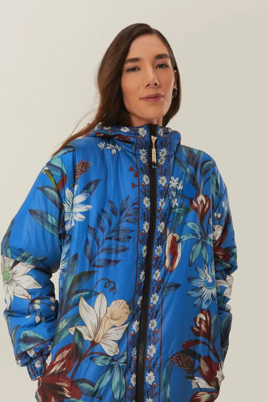Reversible Cashew Mandala Puffer Jacket sold by FARM Rio