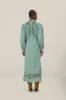 Blue Long Sleeve Midi Dress sold by FARM Rio