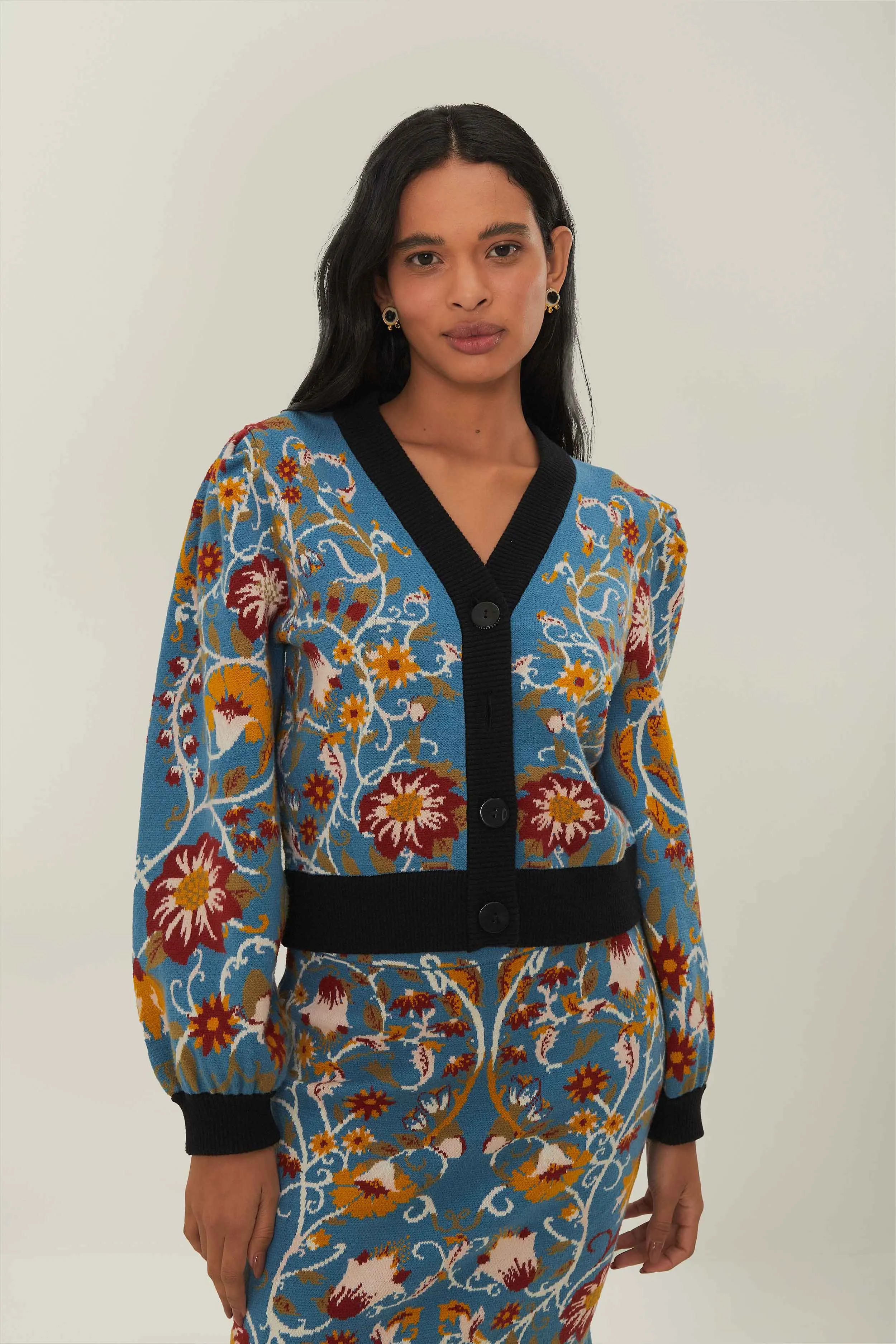 Flowing Beauty Knit Blouse sold by FARM Rio