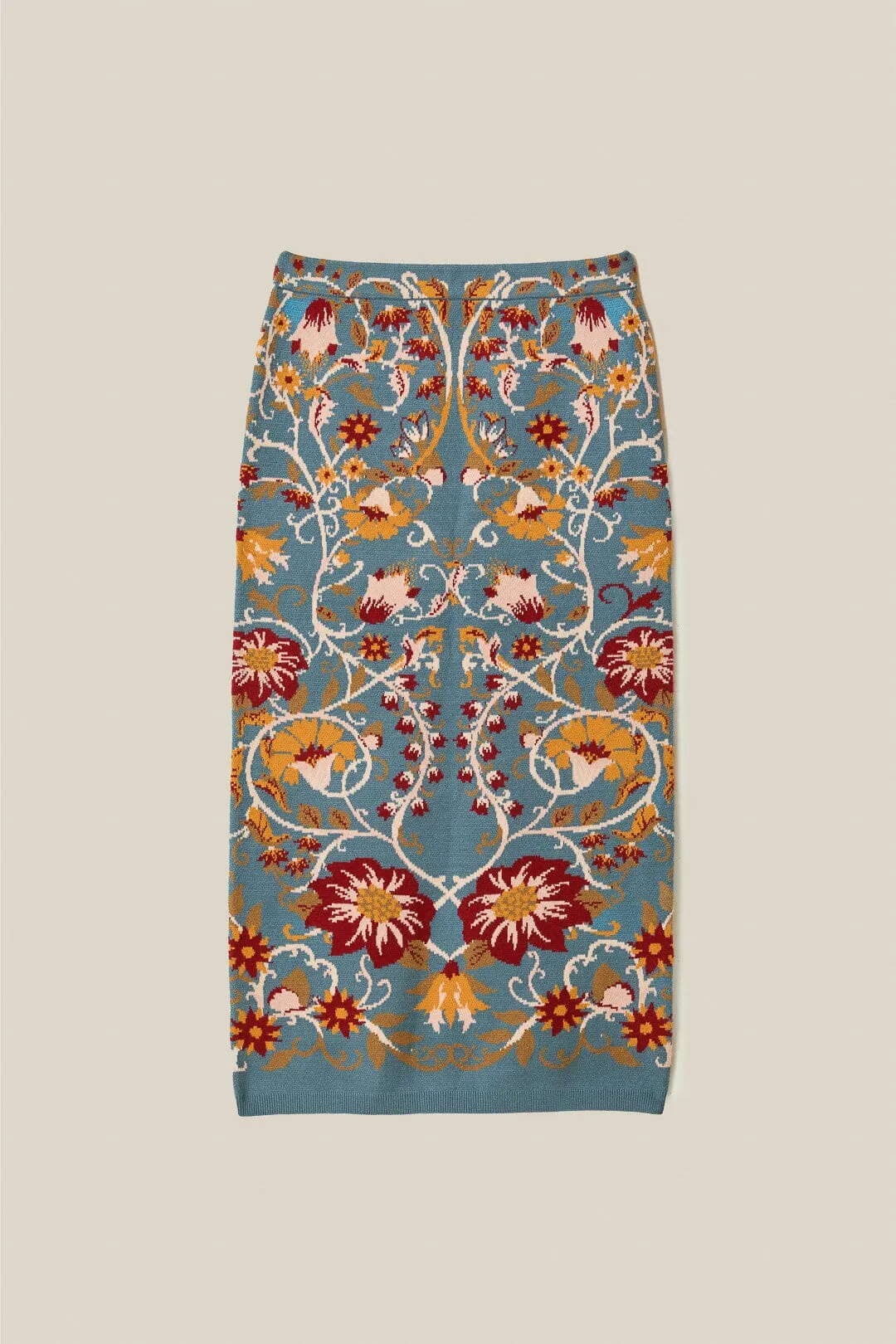 Flowing Beauty Knit Skirt sold by FARM Rio product image thumbnail 5