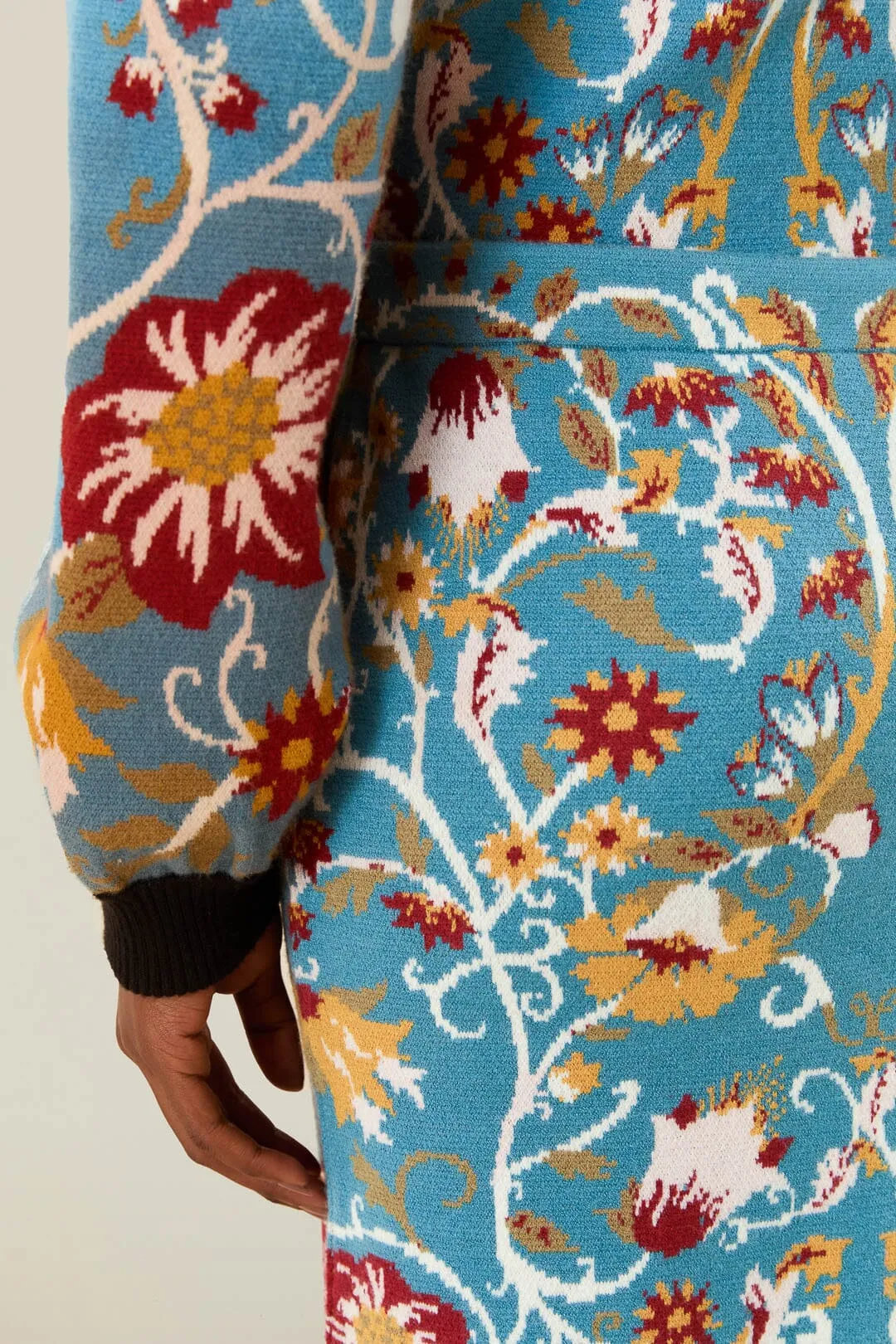 Flowing Beauty Knit Skirt sold by FARM Rio product image thumbnail 4