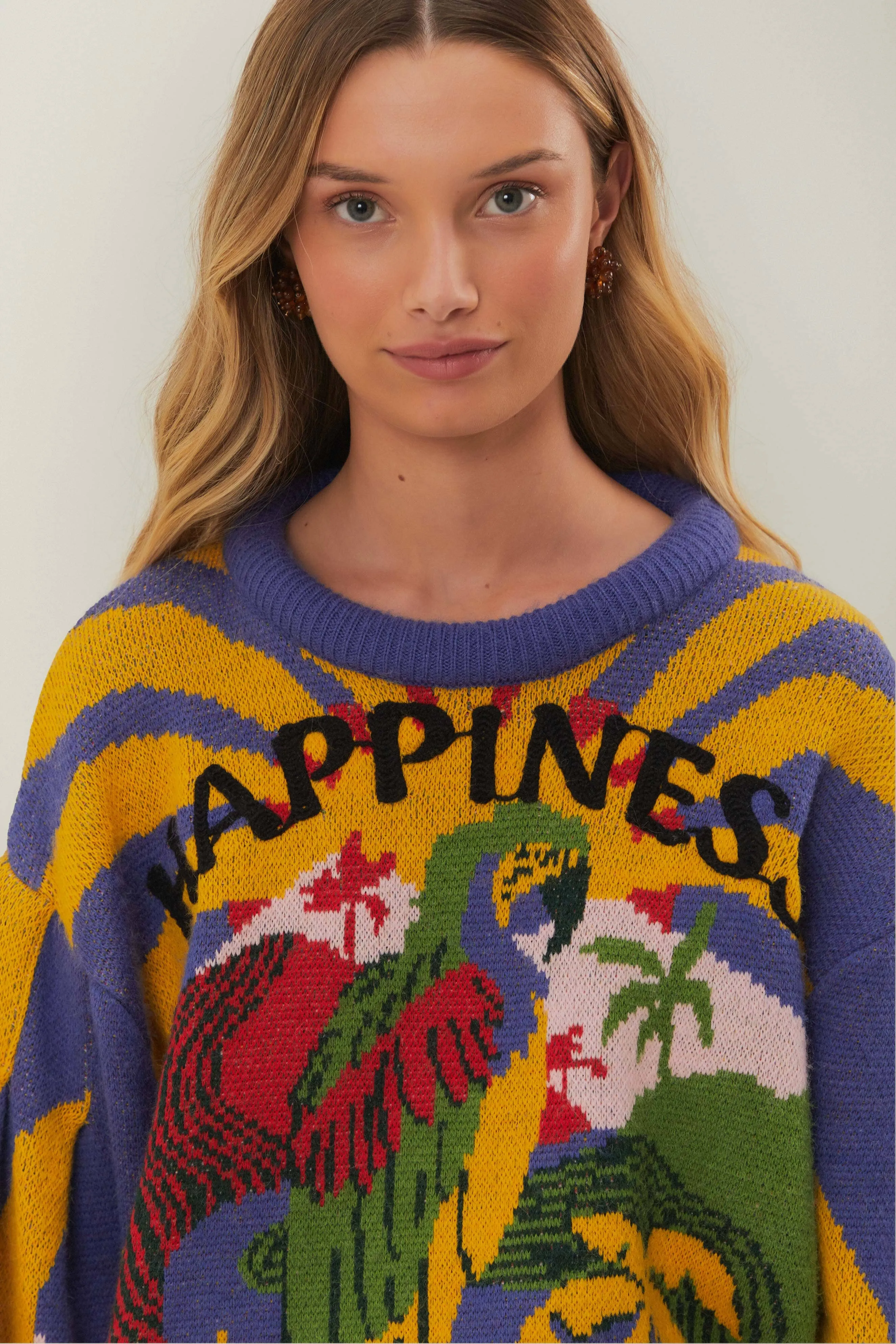 Happiness Sweater sold by FARM Rio product image thumbnail 3