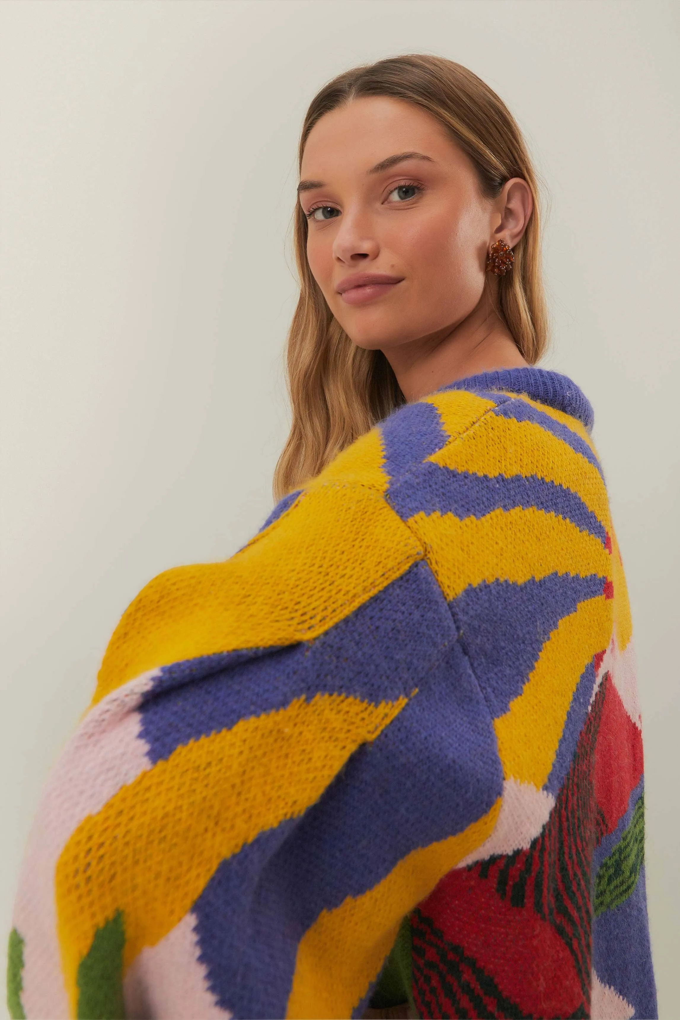 Happiness Sweater sold by FARM Rio product image thumbnail 2