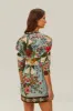 Blue Beauty Bouquet Mini Dress sold by FARM Rio
