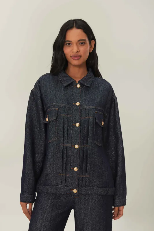 Denim Shine Jackets sold by FARM Rio