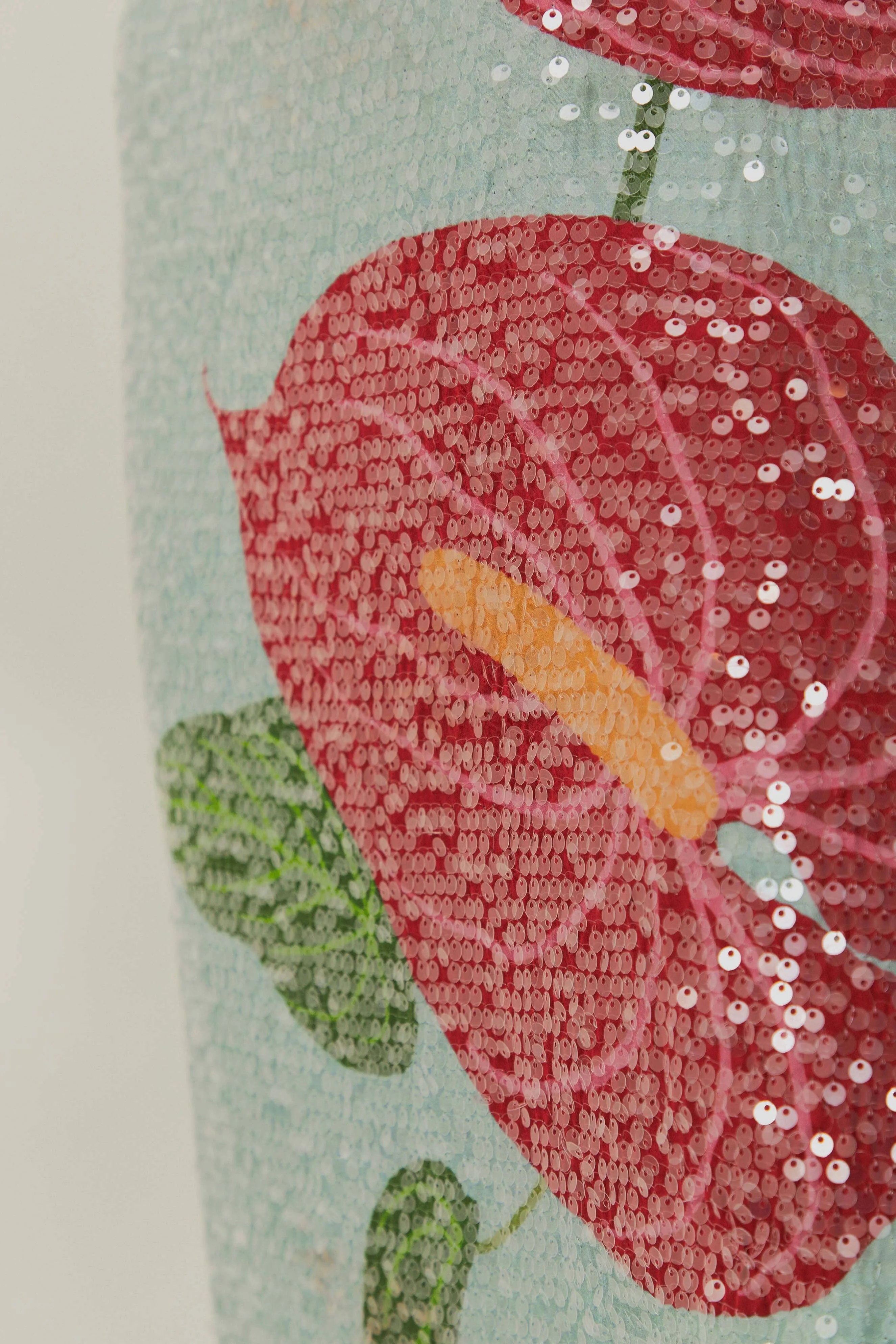 Blue Anthurium Flowers Slip Maxi Dress sold by FARM Rio product image thumbnail 5