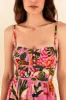 Pink Leopard Forest Midi Dress sold by FARM Rio