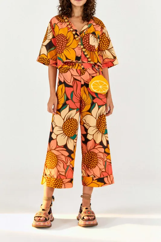 Colorful Sunflowers Shirt sold by FARM Rio