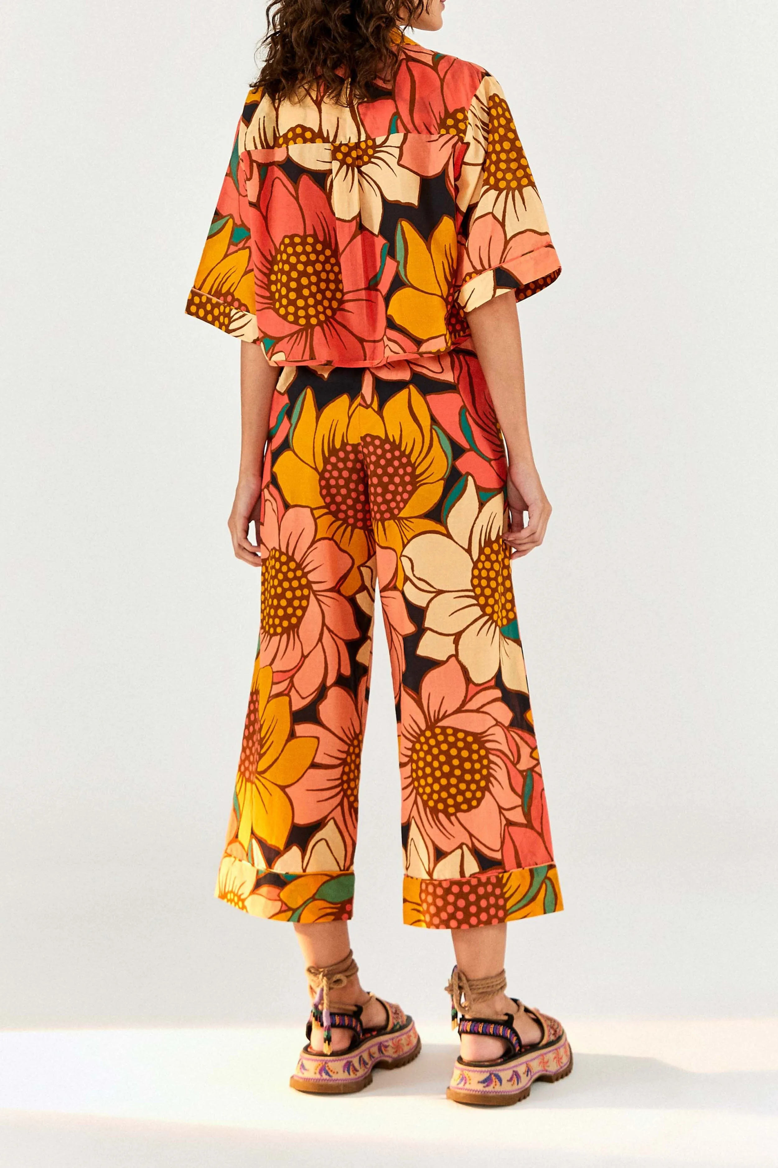 Colorful Sunflowers Shirt sold by FARM Rio product image thumbnail 2