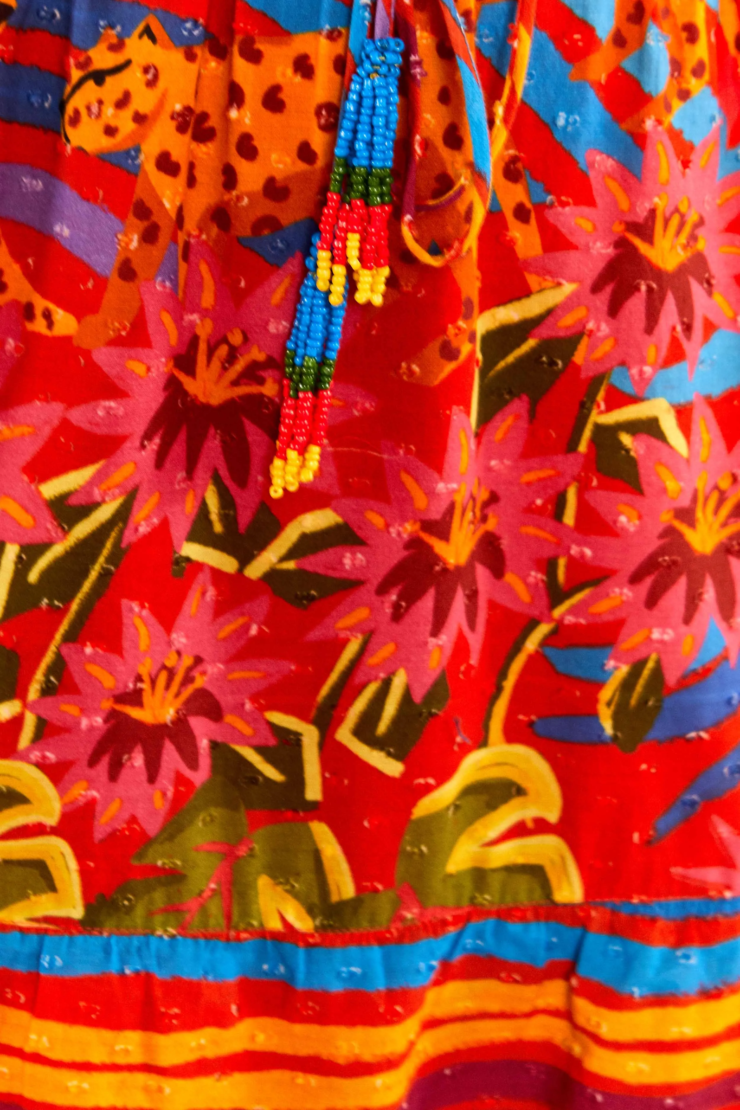 Red Magic Forest Midi Skirt sold by FARM Rio product image thumbnail 5