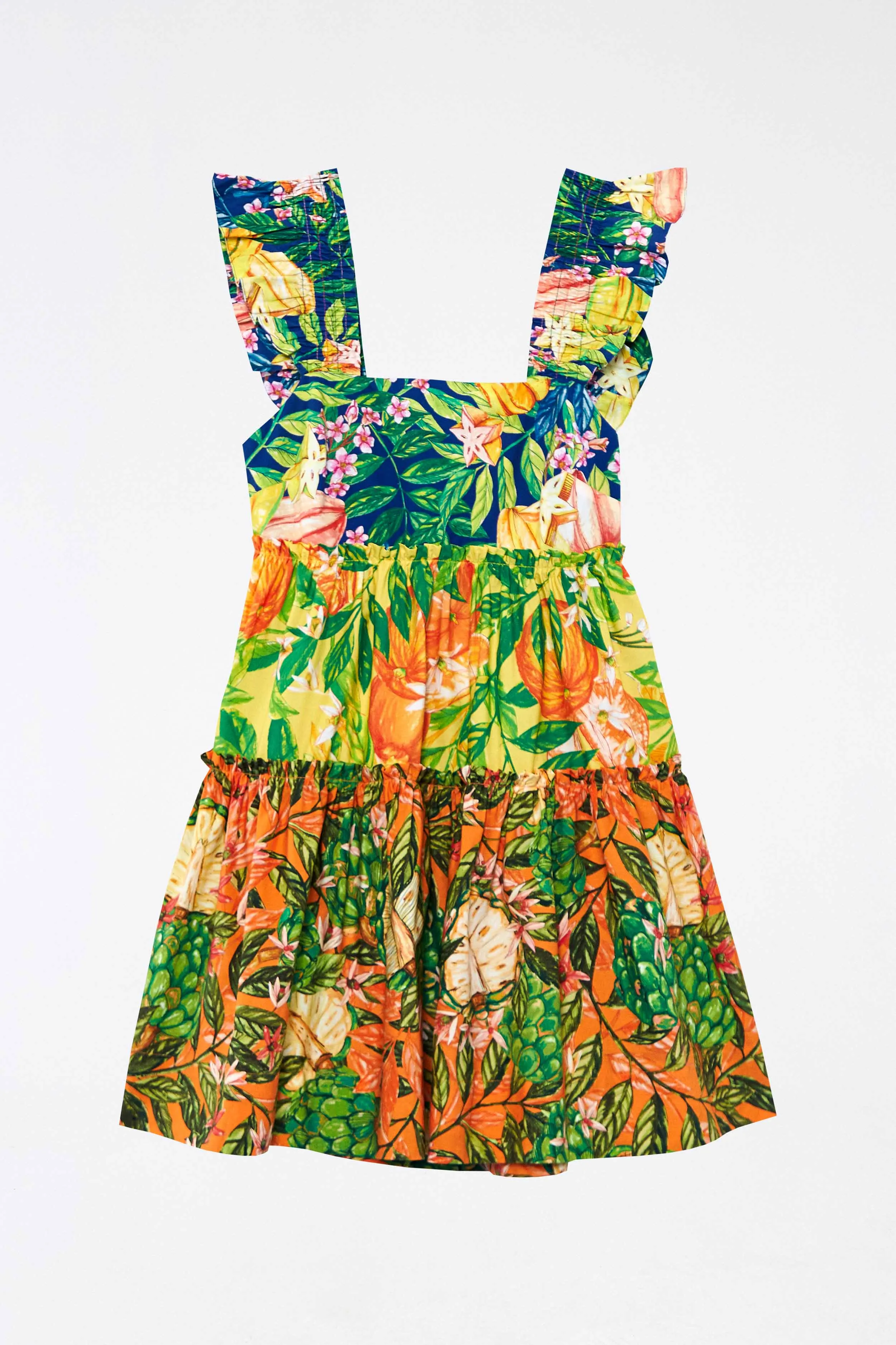 Caipirinha Tiered Mini Dress sold by FARM Rio product image thumbnail 4