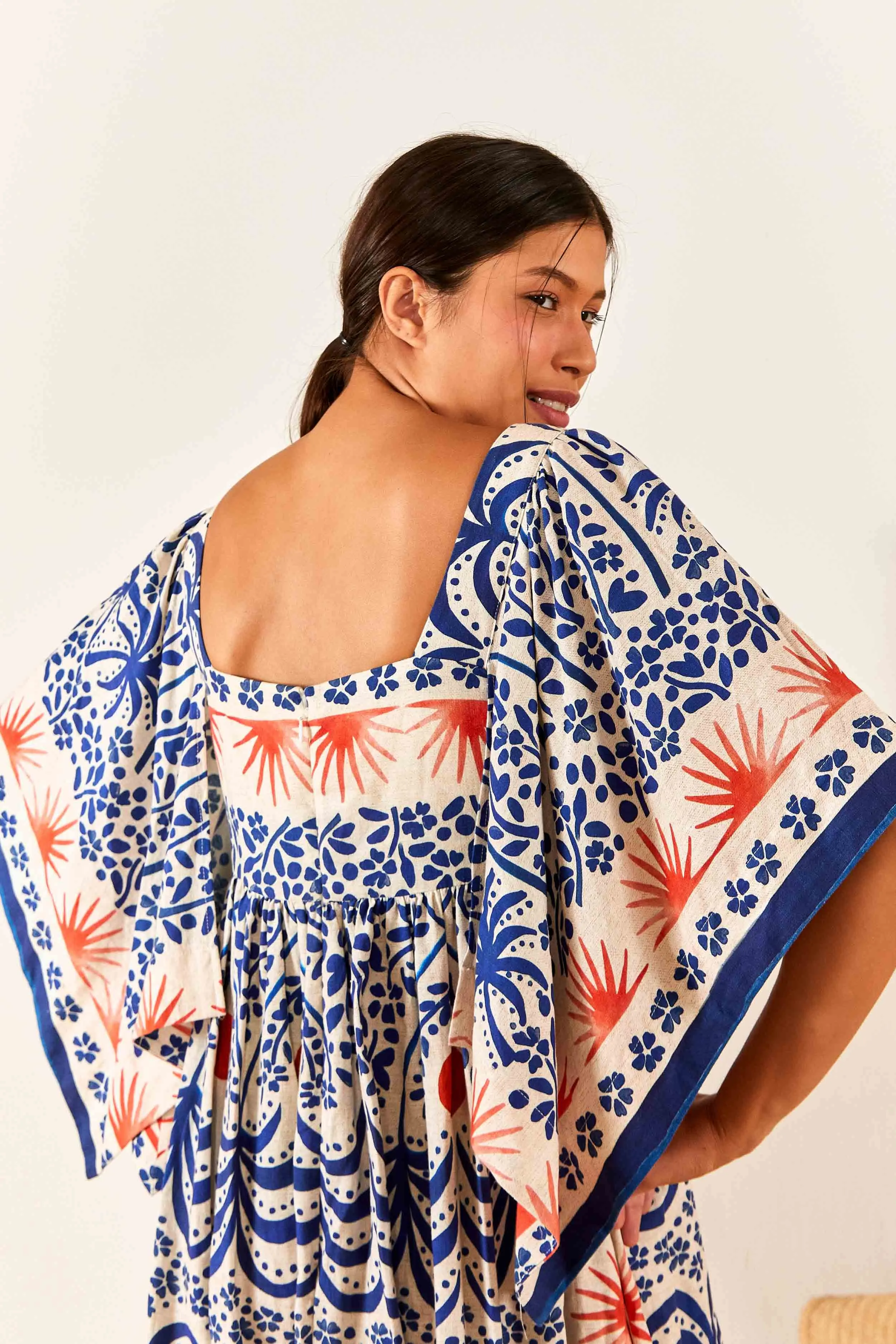 Afternoon Breeze Midi Dress sold by FARM Rio product image thumbnail 2