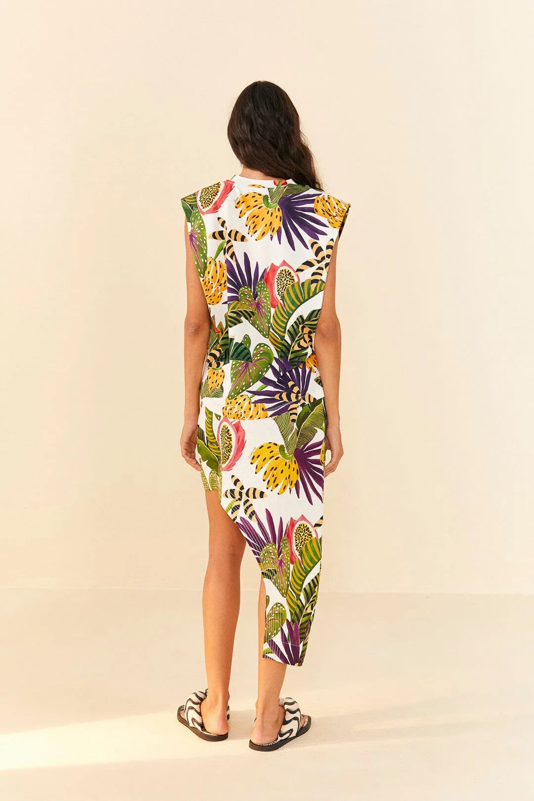 Striped Forest Organic Cotton T-Shirt sold by FARM Rio product image thumbnail 4