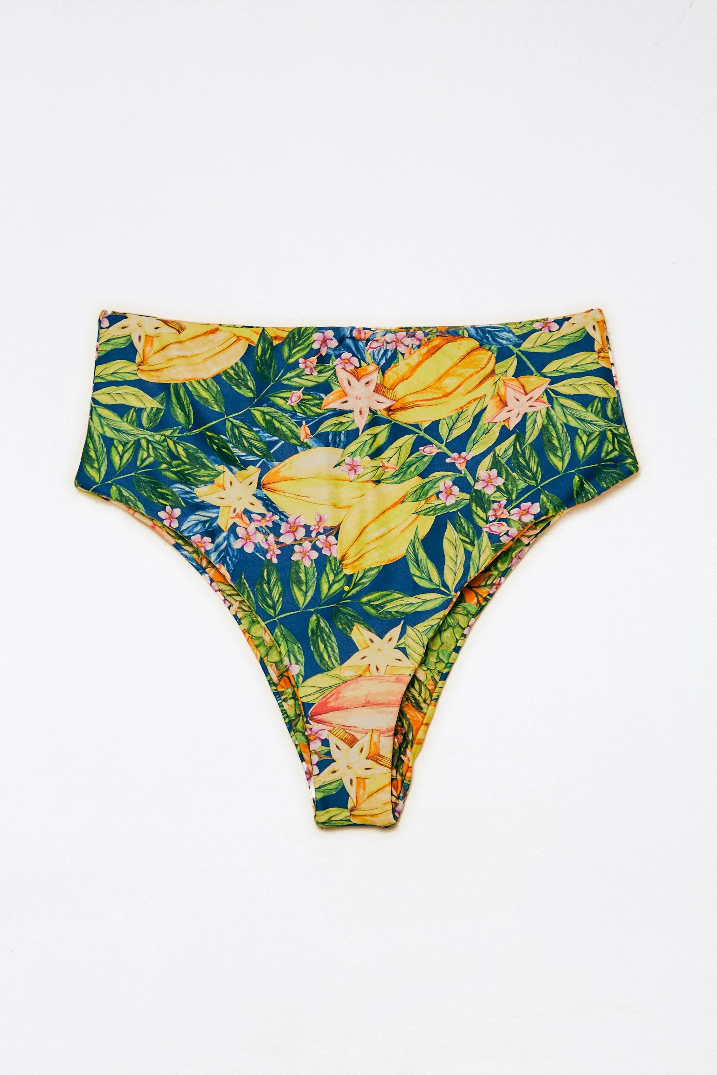 CAIPIRINHA HIGH WAIST BIKINI BOTTOM sold by FARM Rio product image thumbnail 4