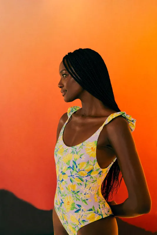 Lemon Dream One Piece Swimsuit sold by FARM Rio