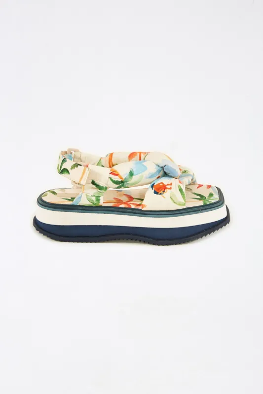Copacabana Scarf Flatform Sandal sold by FARM Rio