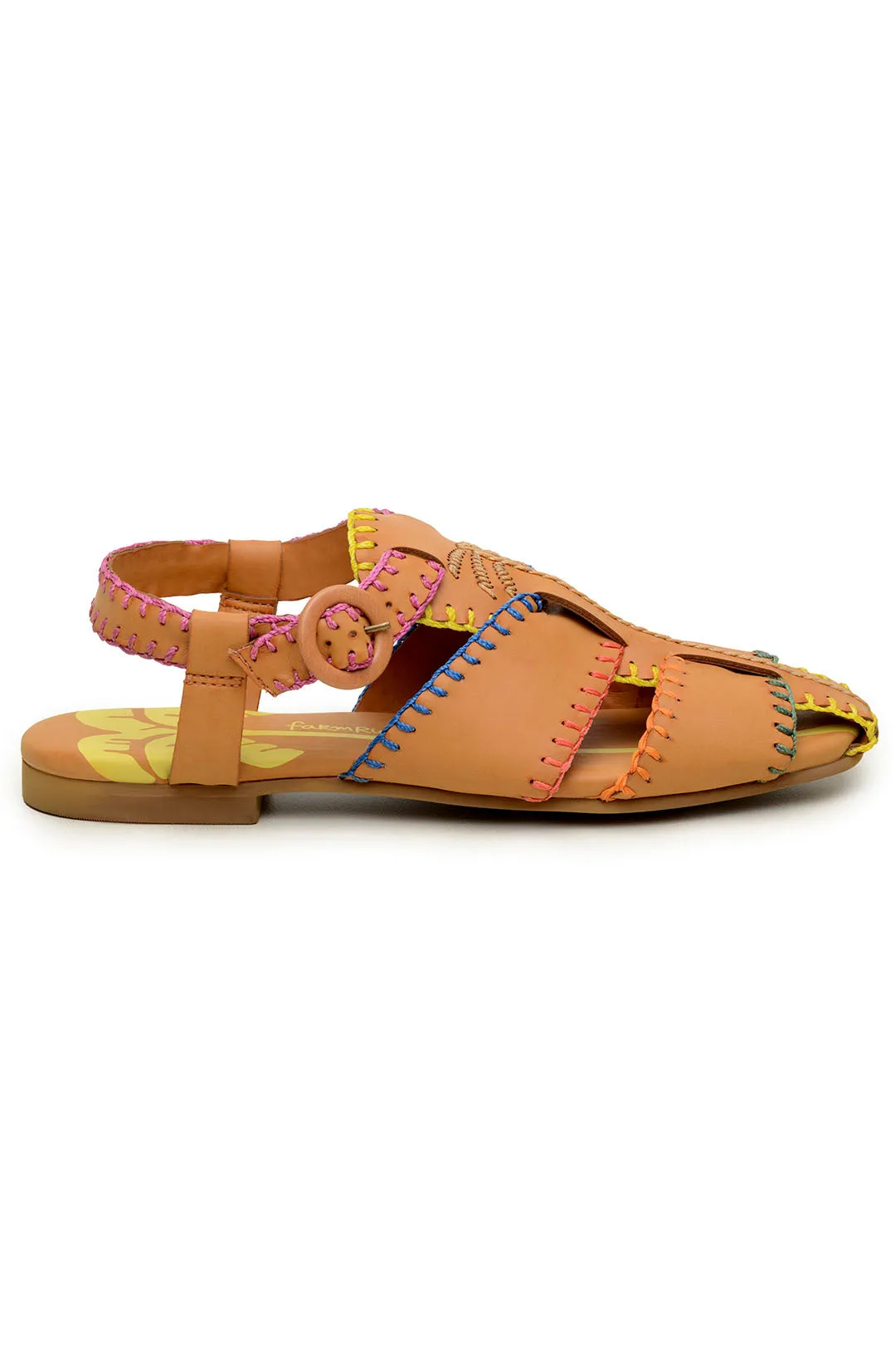 Caramel Palm Tree Sandal sold by FARM Rio product image thumbnail 4