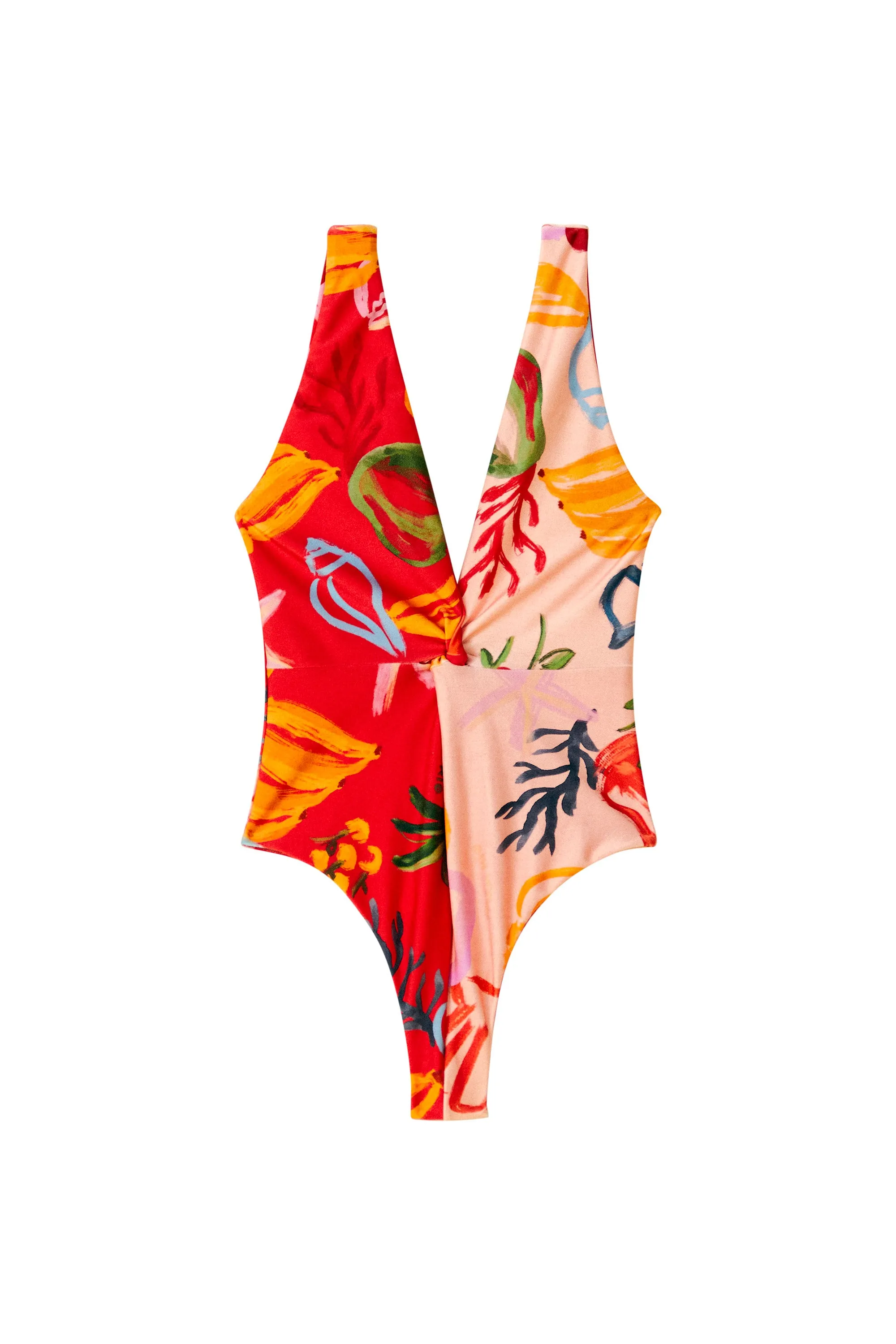 Mixed Fruits Ocean One Piece Swimsuit sold by FARM Rio product image thumbnail 5