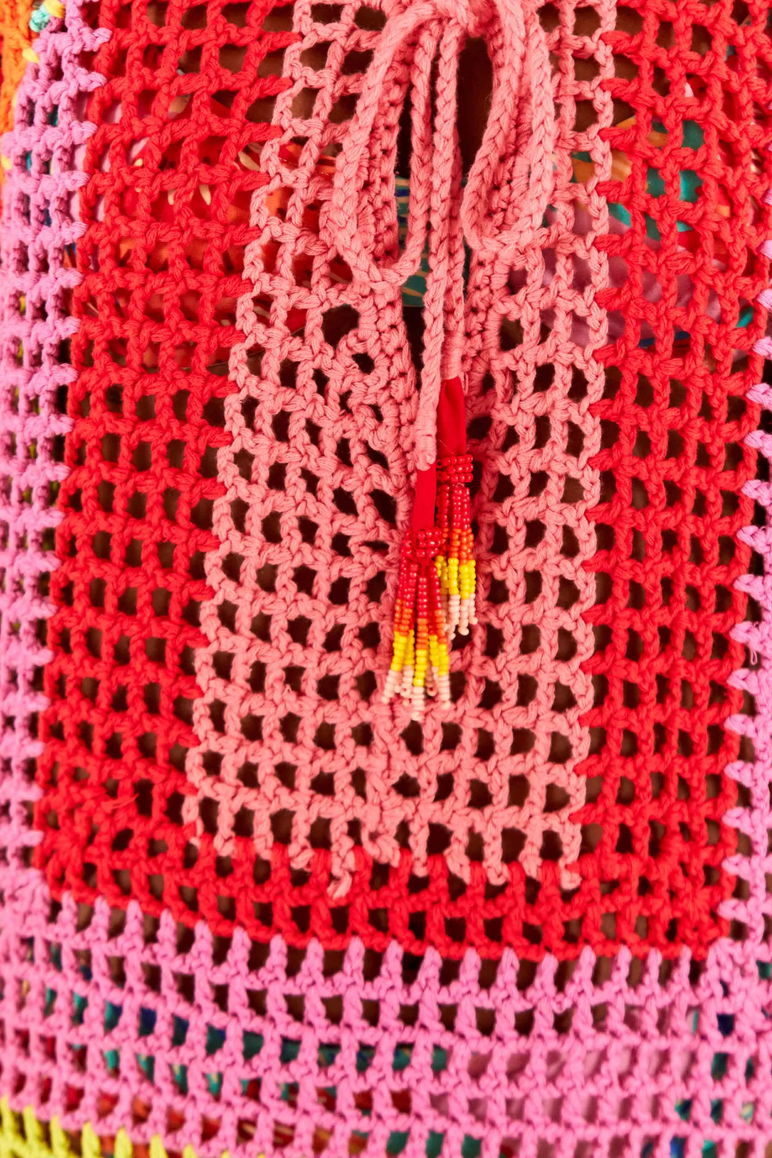 Striped Multicolor Crochet Dress sold by FARM Rio product image thumbnail 5