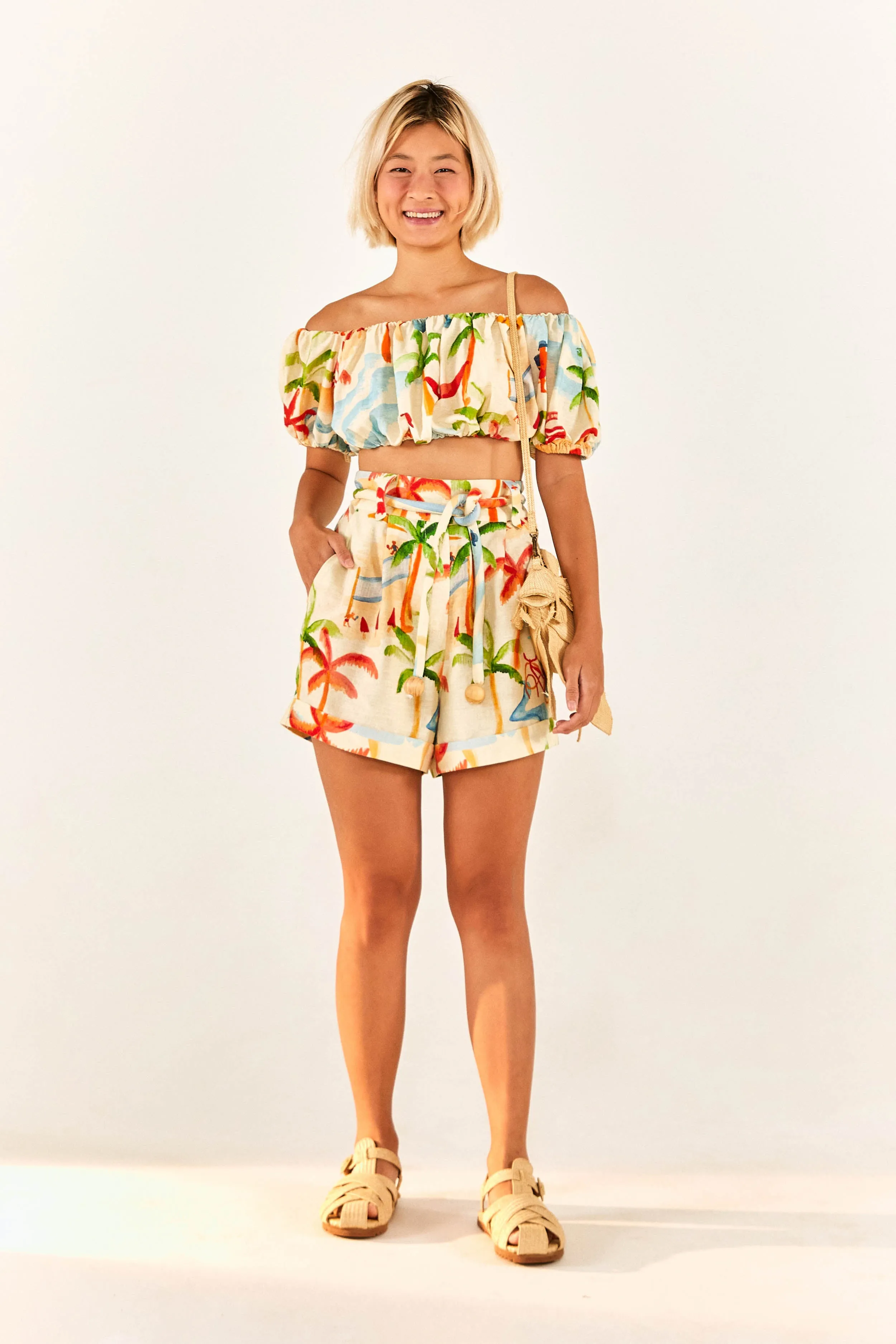 Copacabana Shorts sold by FARM Rio product image thumbnail 2