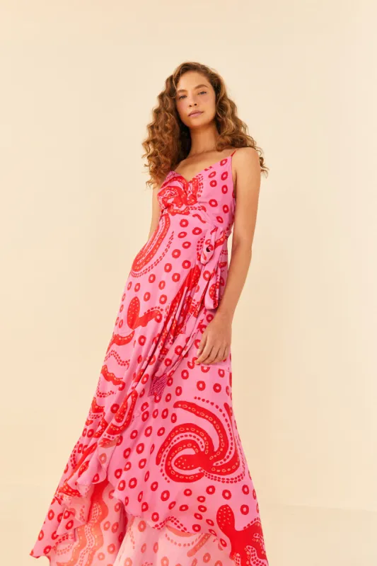 OCTOCOOL WRAP DRESS sold by FARM Rio