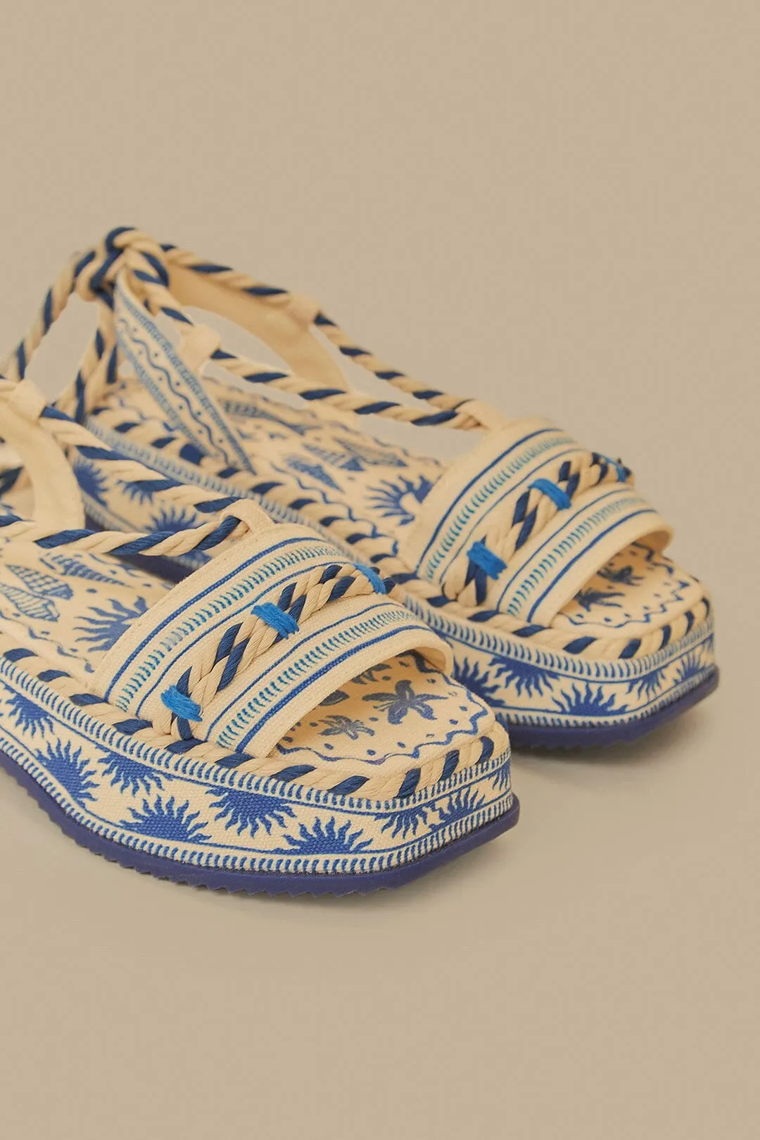 Off-White Flatform Sandal sold by FARM Rio product image thumbnail 3