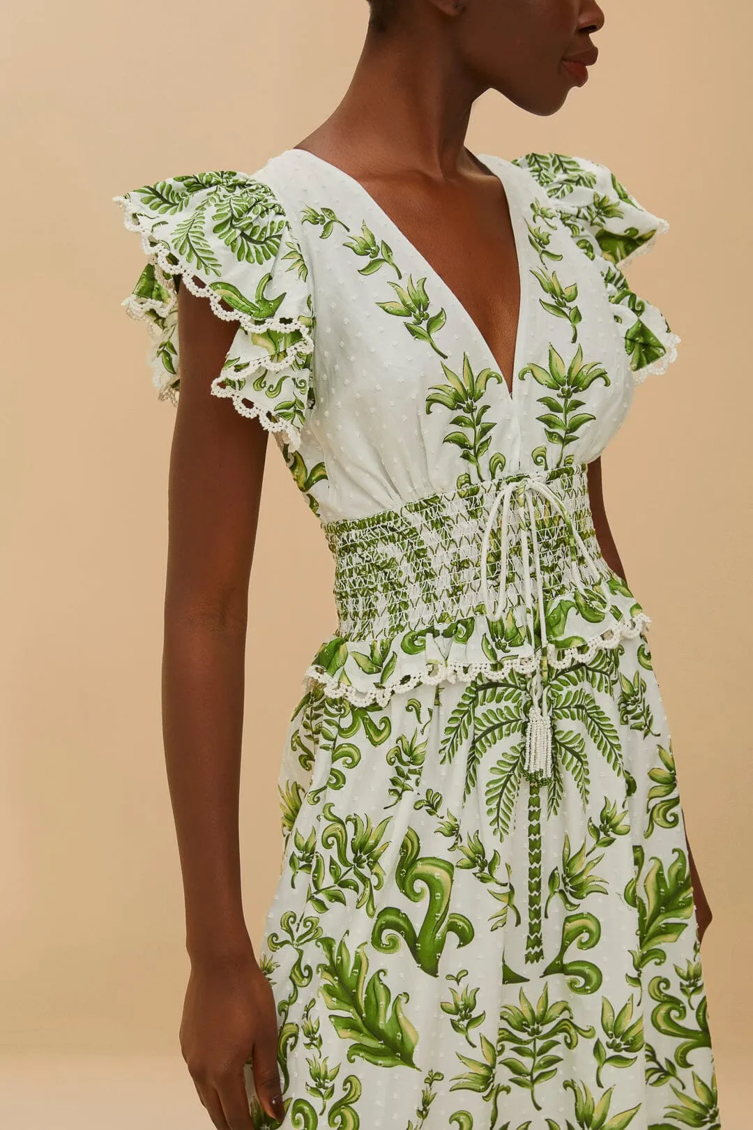 Off-White Milani Maxi Dress sold by FARM Rio product image thumbnail 3