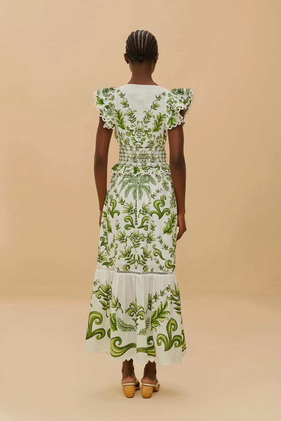 Off-White Milani Maxi Dress sold by FARM Rio product image thumbnail 4