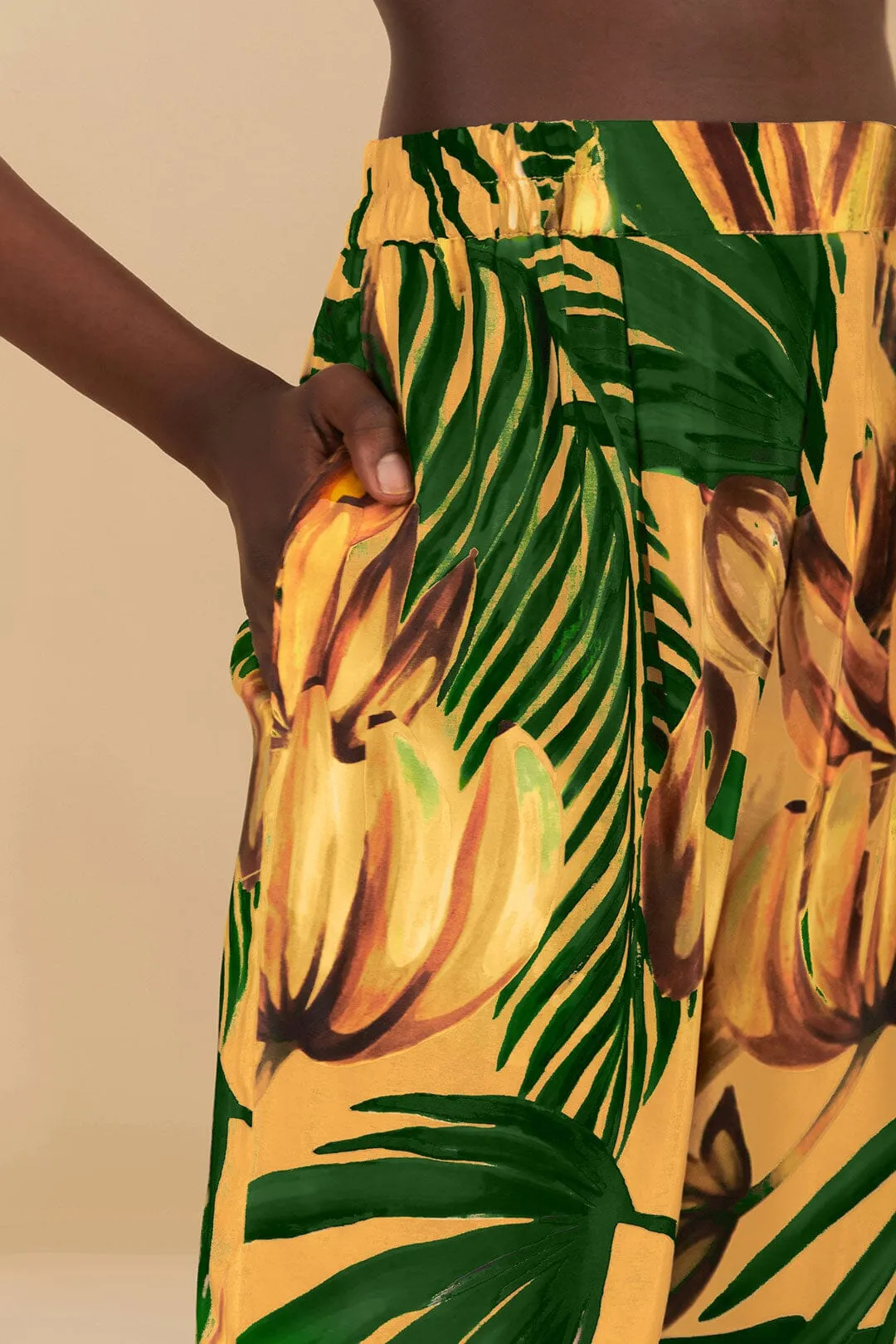 Yellow Bananart Pajama Pants sold by FARM Rio product image thumbnail 4