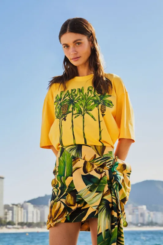 Yellow Farm Rio Organic Cotton T-Shirt sold by FARM Rio