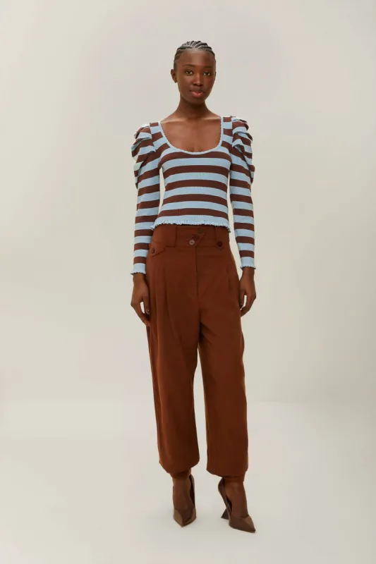 Striped Knit Blouse sold by FARM Rio